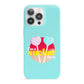 Retro Valentine iPhone 13 Pro Full Wrap 3D Snap Case