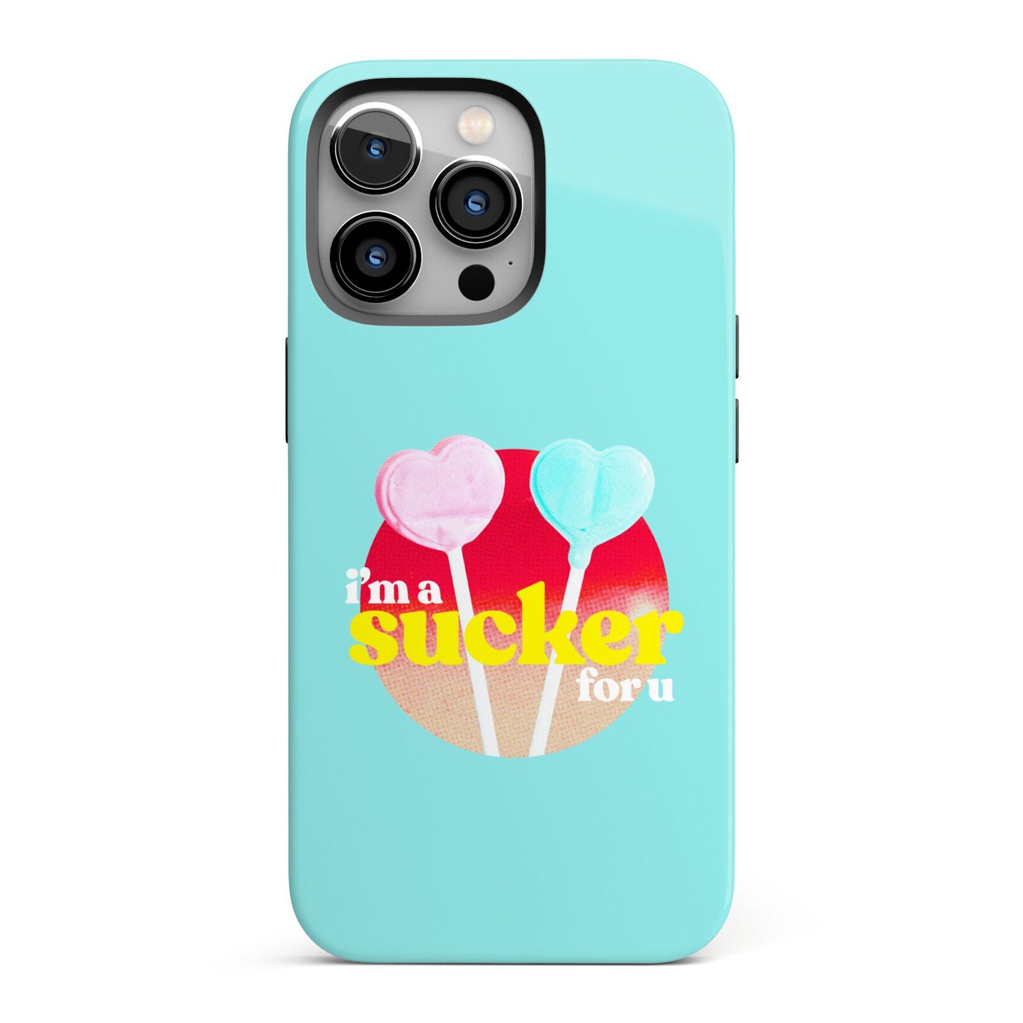 Retro Valentine iPhone 13 Pro Full Wrap 3D Tough Case