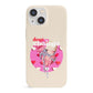 Retro Valentines Quote iPhone 13 Mini Full Wrap 3D Snap Case