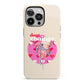 Retro Valentines Quote iPhone 13 Pro Full Wrap 3D Tough Case
