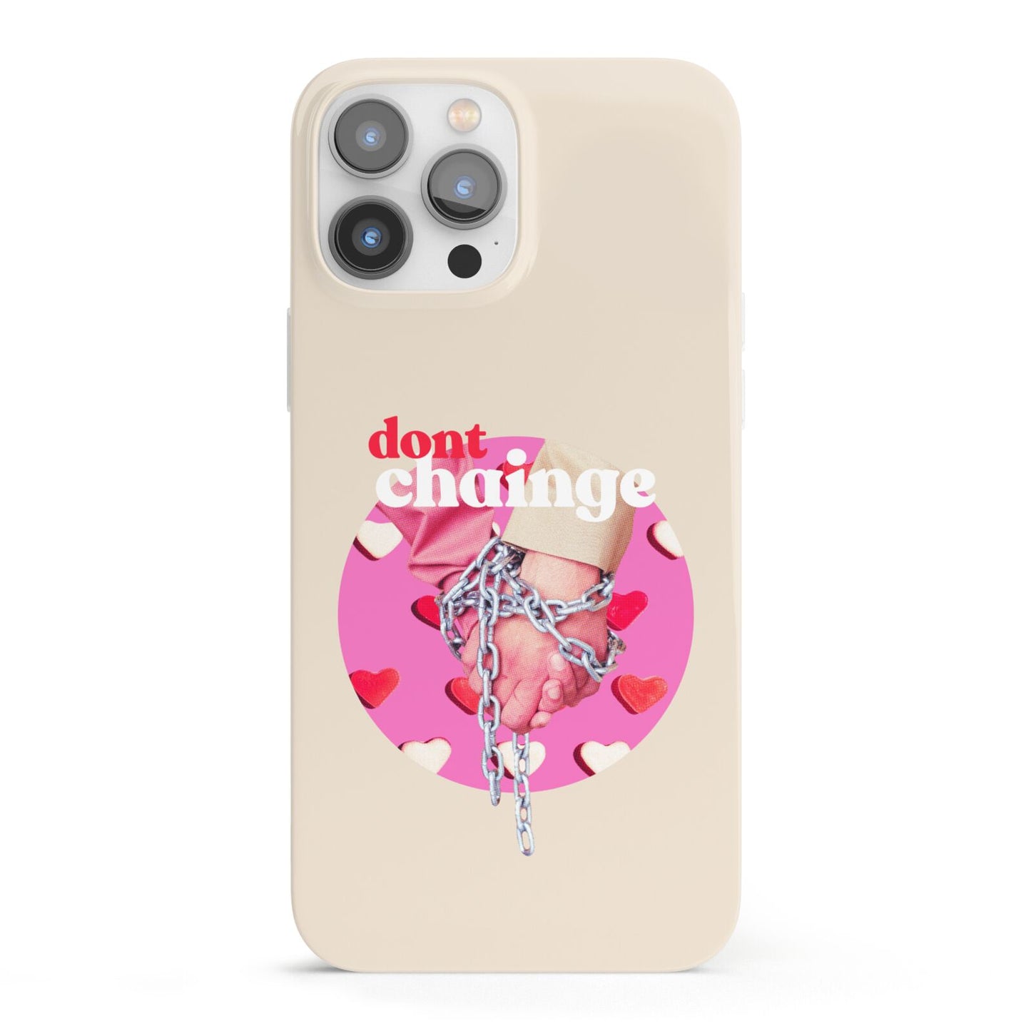 Retro Valentines Quote iPhone 13 Pro Max Full Wrap 3D Snap Case