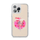 Retro Valentines Quote iPhone 14 Pro Max Glitter Tough Case Silver