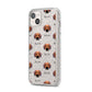 Rhodesian Ridgeback Icon with Name iPhone 14 Plus Glitter Tough Case Starlight Angled Image