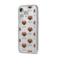 Rhodesian Ridgeback Icon with Name iPhone 14 Pro Max Glitter Tough Case Silver Angled Image