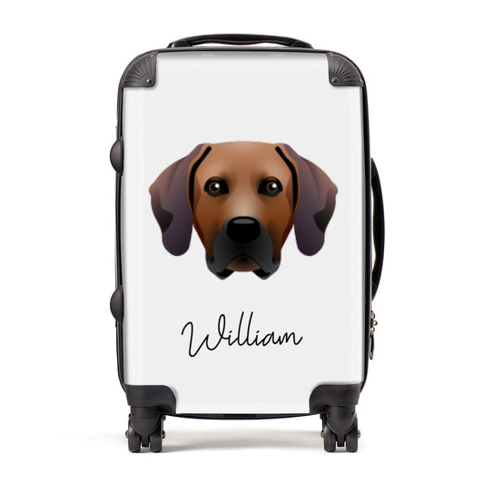 Rhodesian Ridgeback Personalised Suitcase