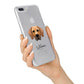 Rhodesian Ridgeback Personalised iPhone 7 Plus Bumper Case on Silver iPhone Alternative Image