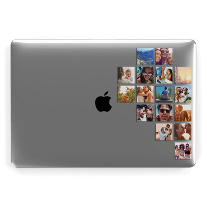 Right Diagonal Photo Montage Upload Apple MacBook Case