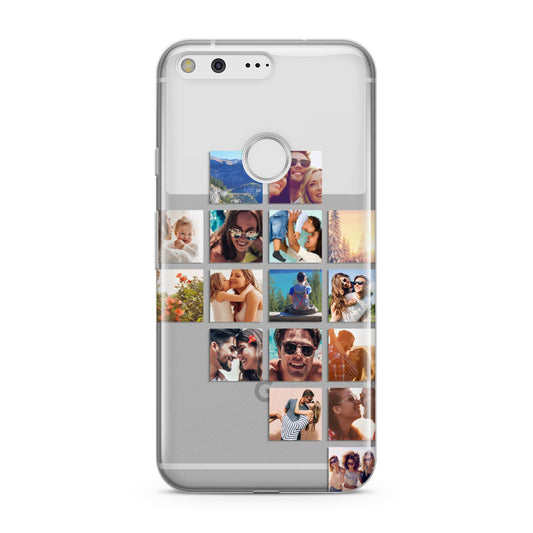 Right Diagonal Photo Montage Upload Google Pixel Case