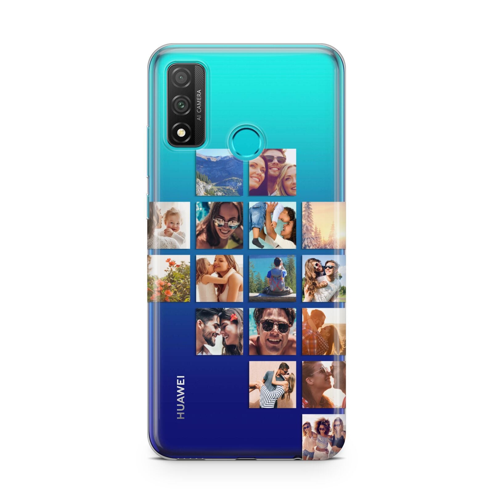 Right Diagonal Photo Montage Upload Huawei P Smart 2020