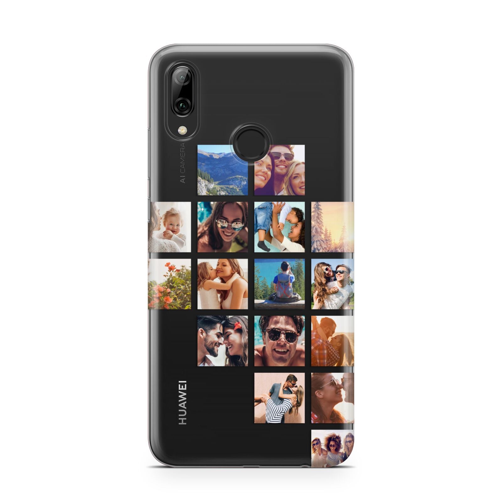 Right Diagonal Photo Montage Upload Huawei Y7 2019