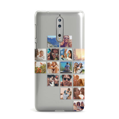 Right Diagonal Photo Montage Upload Nokia Case