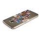 Right Diagonal Photo Montage Upload Samsung Galaxy Case Top Cutout