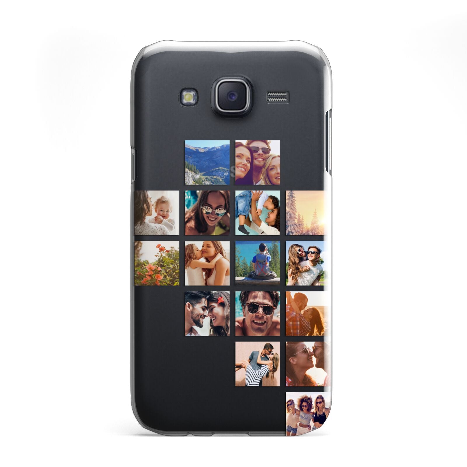 Right Diagonal Photo Montage Upload Samsung Galaxy J5 Case