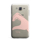Right Hand in Half Heart with Name Samsung Galaxy J7 Case