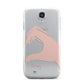 Right Hand in Half Heart with Name Samsung Galaxy S4 Case