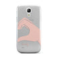 Right Hand in Half Heart with Name Samsung Galaxy S4 Mini Case