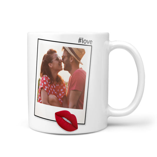 Romantic Pinboard Photo Montage Upload with Text 10oz Mug