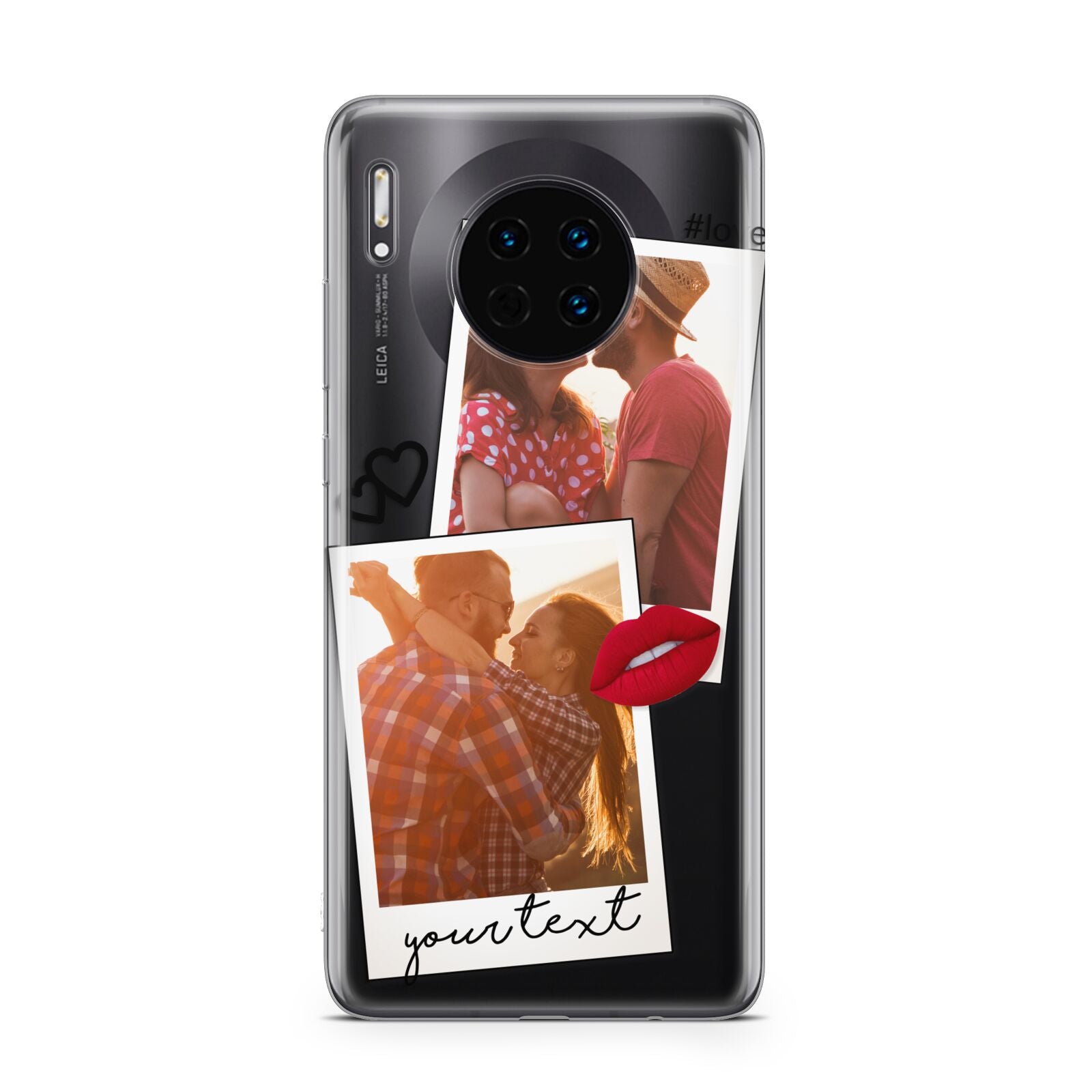 Romantic Pinboard Photo Montage Upload with Text Huawei Mate 30