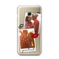 Romantic Pinboard Photo Montage Upload with Text Samsung Galaxy A3 2017 Case on gold phone