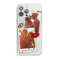 Romantic Pinboard Photo Montage Upload with Text iPhone 13 Pro Max Clear Bumper Case