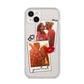 Romantic Pinboard Photo Montage Upload with Text iPhone 14 Plus Clear Tough Case Starlight