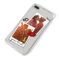 Romantic Pinboard Photo Montage Upload with Text iPhone 8 Plus Bumper Case on Silver iPhone Alternative Image