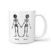 Romantic Skeletons Personalised Mug