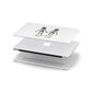 Romantic Skeletons Personalised Apple MacBook Case in Detail