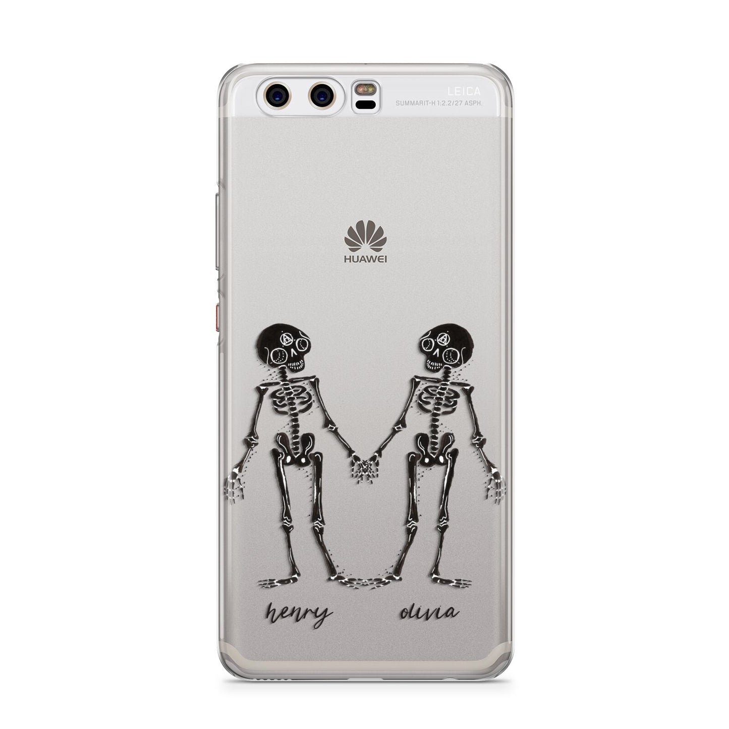 Romantic Skeletons Personalised Huawei P10 Phone Case