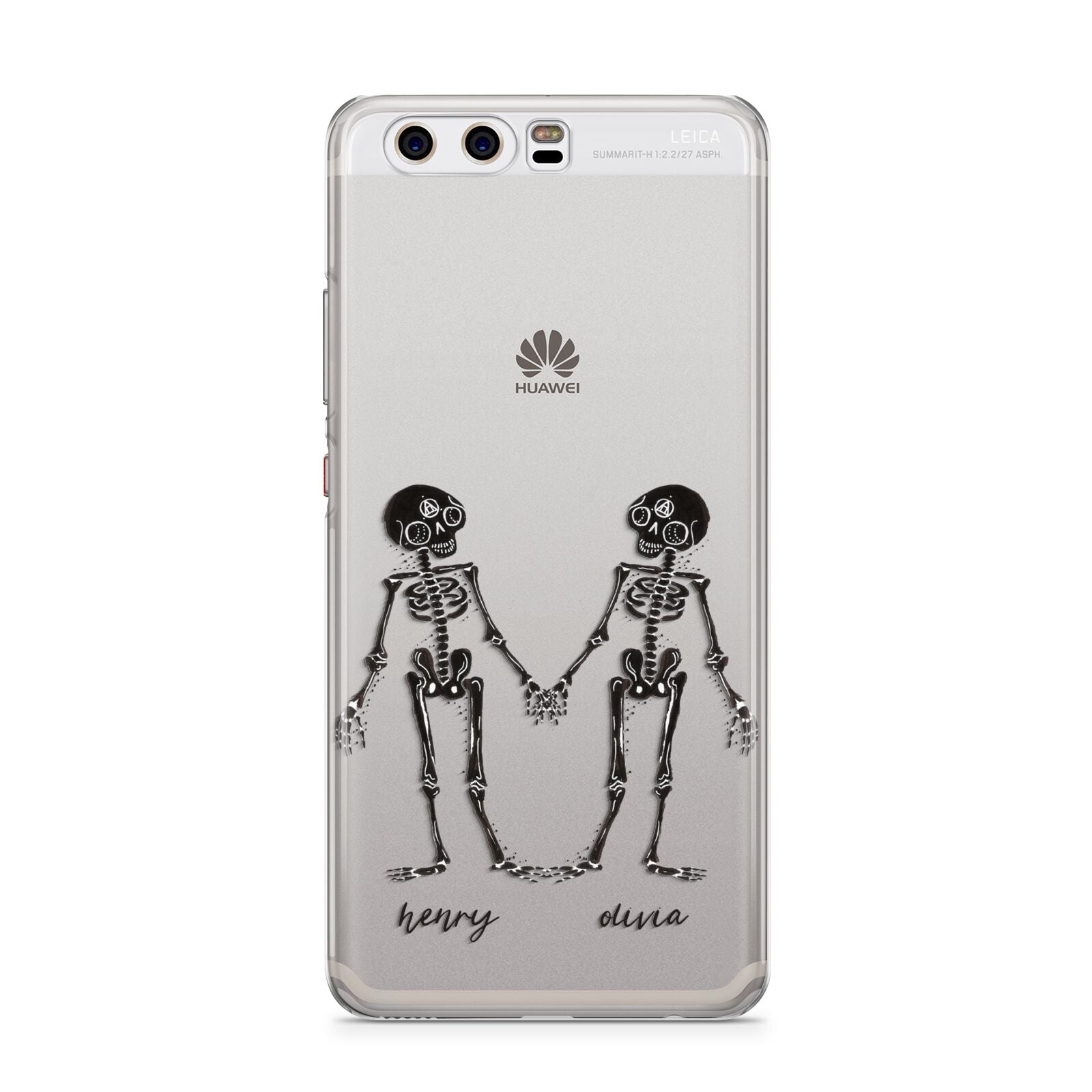 Romantic Skeletons Personalised Huawei P10 Phone Case