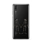 Romantic Skeletons Personalised Huawei P20 Phone Case