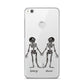 Romantic Skeletons Personalised Huawei P8 Lite Case