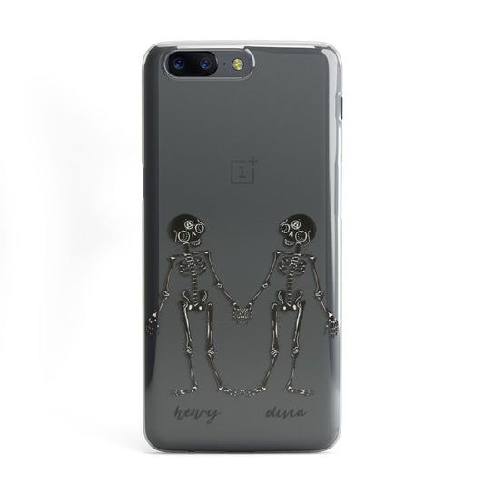 Romantic Skeletons Personalised OnePlus Case