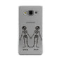 Romantic Skeletons Personalised Samsung Galaxy A3 Case