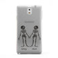 Romantic Skeletons Personalised Samsung Galaxy Note 3 Case