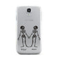 Romantic Skeletons Personalised Samsung Galaxy S4 Case