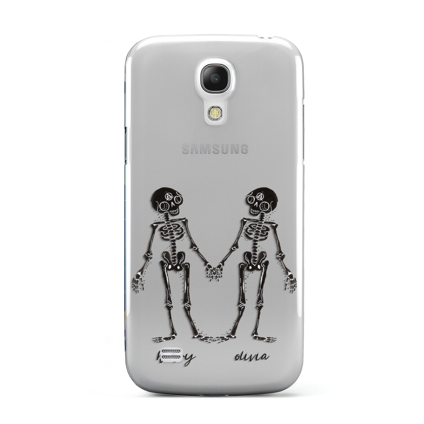 Romantic Skeletons Personalised Samsung Galaxy S4 Mini Case