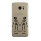 Romantic Skeletons Personalised Samsung Galaxy S7 Edge Case