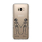 Romantic Skeletons Personalised Samsung Galaxy S8 Plus Case