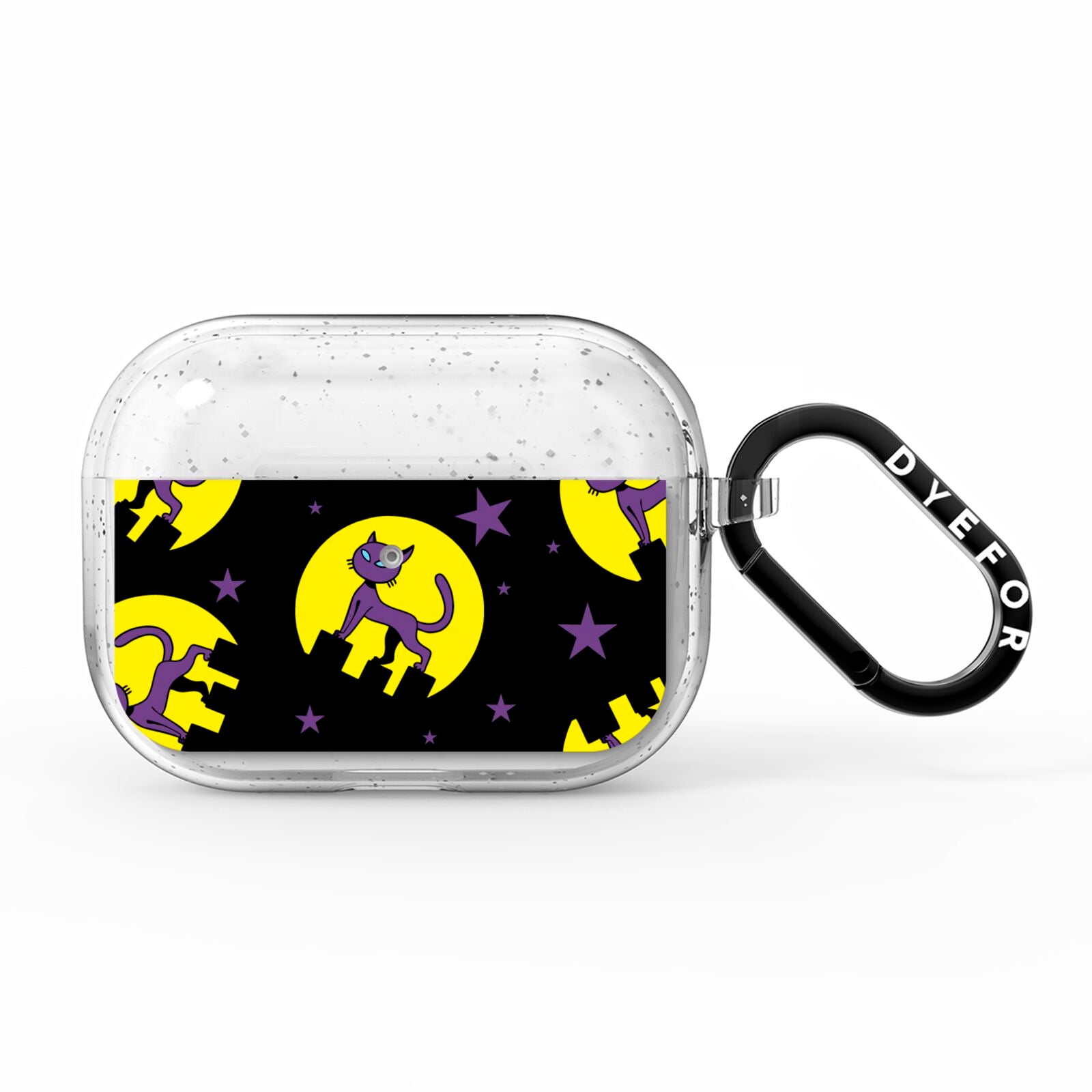 Rooftop Cats AirPods Pro Glitter Case