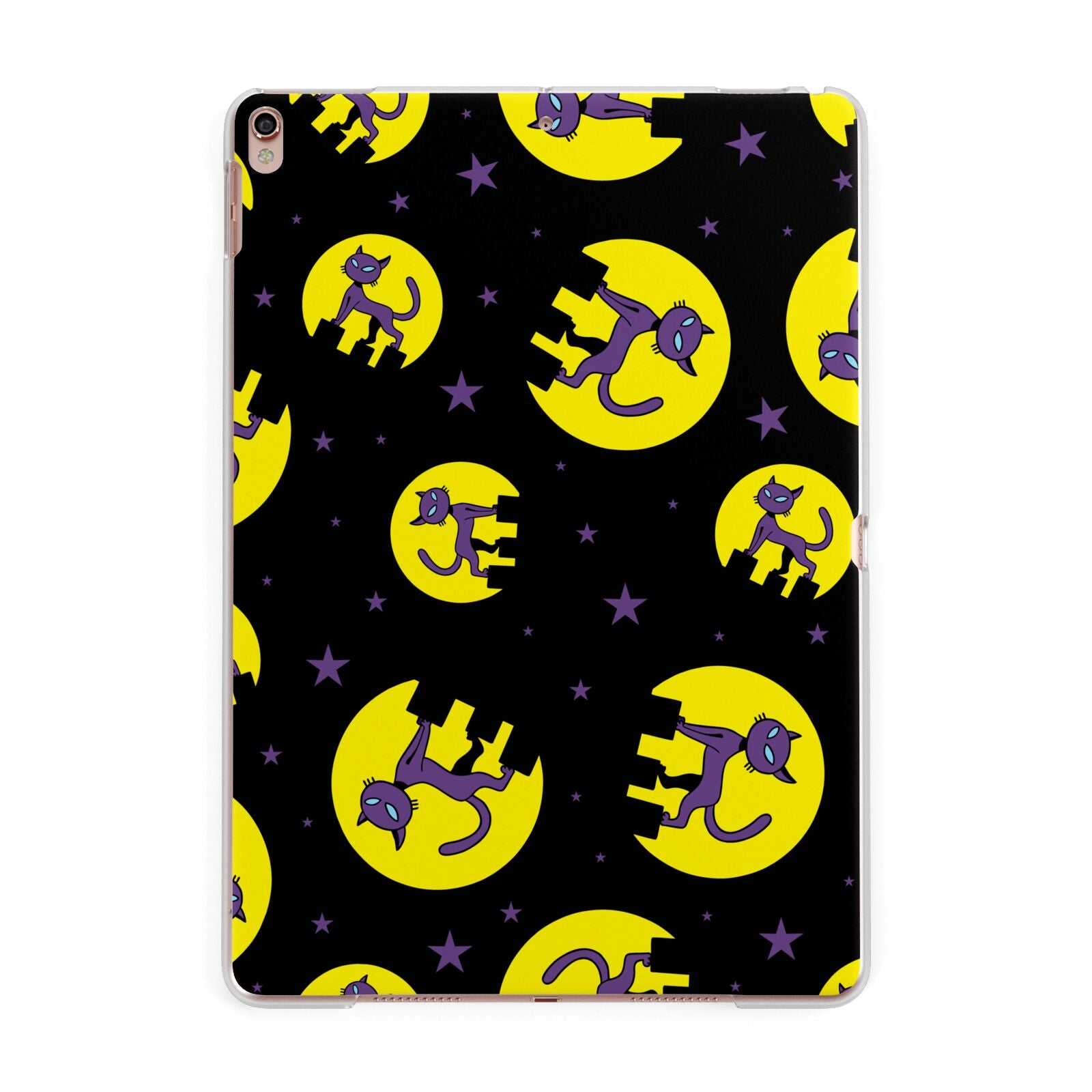 Rooftop Cats Apple iPad Rose Gold Case