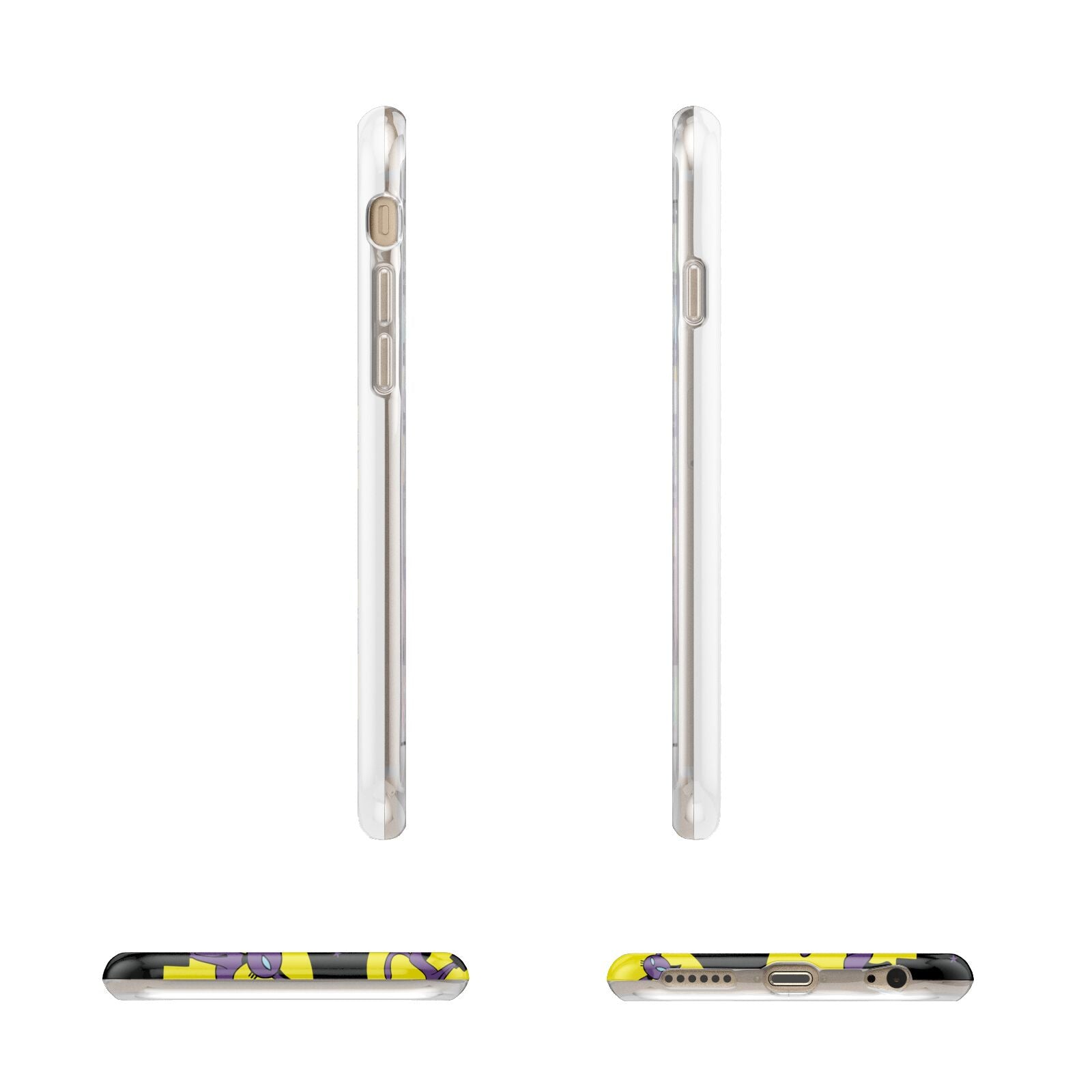 Rooftop Cats Apple iPhone 6 3D Wrap Tough Case Alternative Image Angles