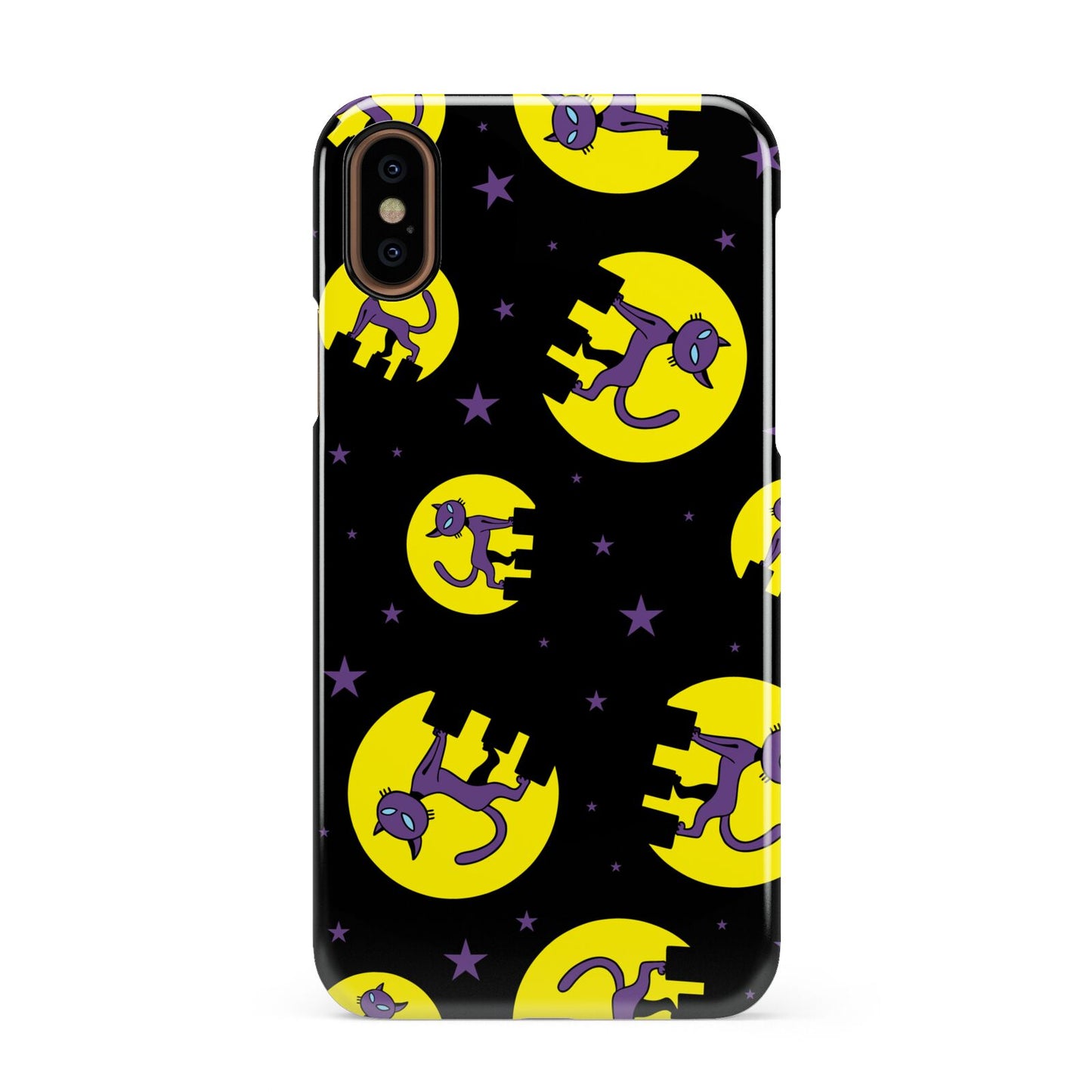 Rooftop Cats Apple iPhone XS 3D Snap Case