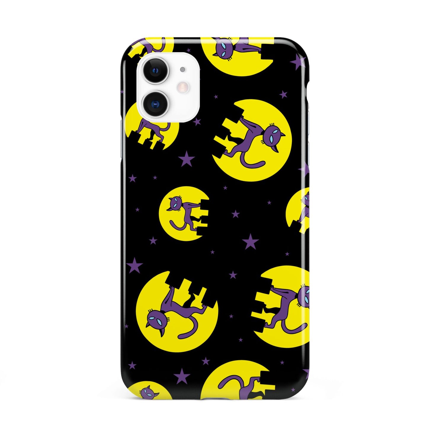 Rooftop Cats iPhone 11 3D Tough Case