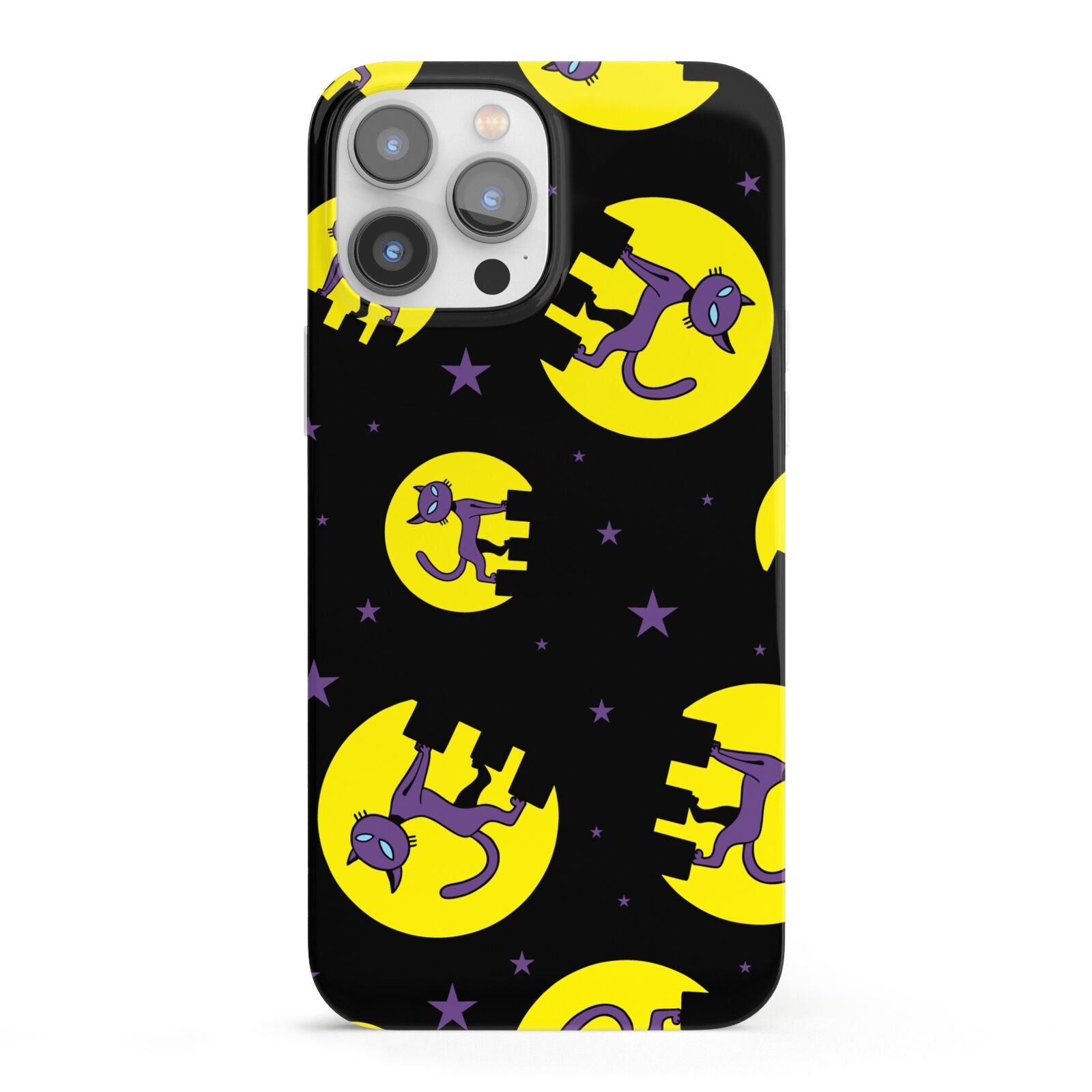 Rooftop Cats iPhone 13 Pro Max Full Wrap 3D Snap Case
