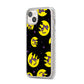 Rooftop Cats iPhone 14 Plus Glitter Tough Case Starlight Angled Image