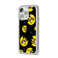 Rooftop Cats iPhone 14 Pro Max Clear Tough Case Silver Angled Image