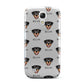 Rottweiler Icon with Name Samsung Galaxy S4 Mini Case