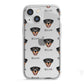 Rottweiler Icon with Name iPhone 13 Mini TPU Impact Case with White Edges