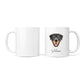 Rottweiler Personalised 10oz Mug Alternative Image 3